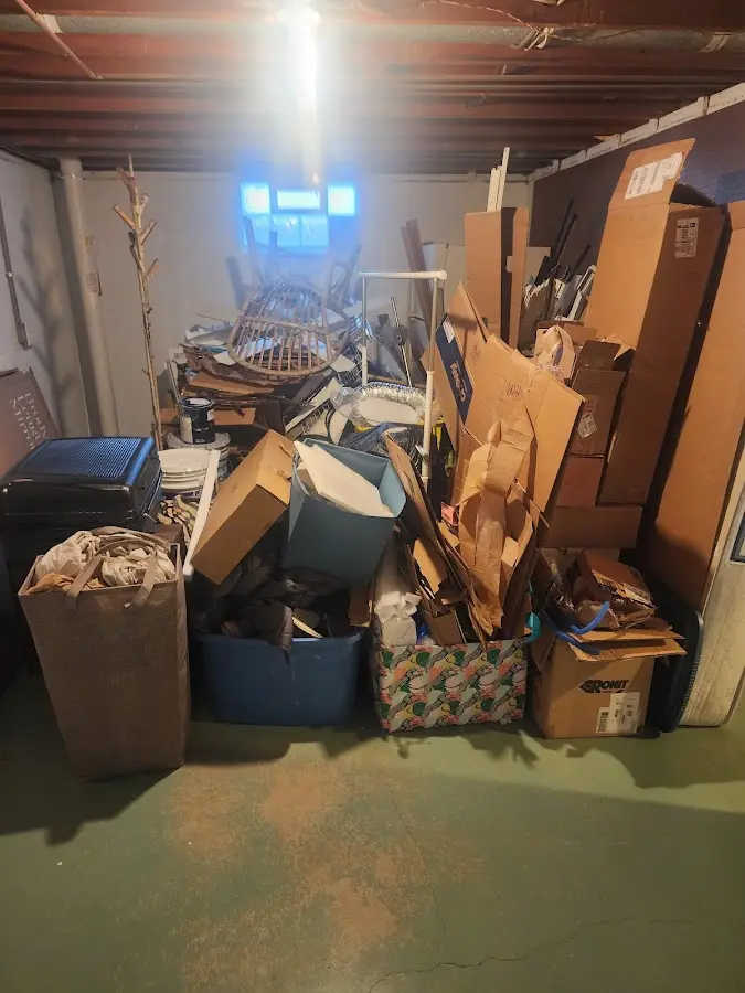 Roll-off dumpster container at job site for Roll Off Dumpster Rental in Ahuimanu